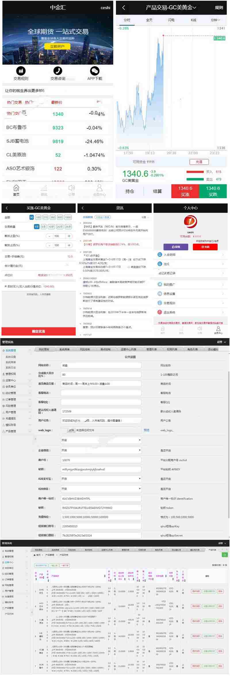 微交易系统源码 微交易系统源码